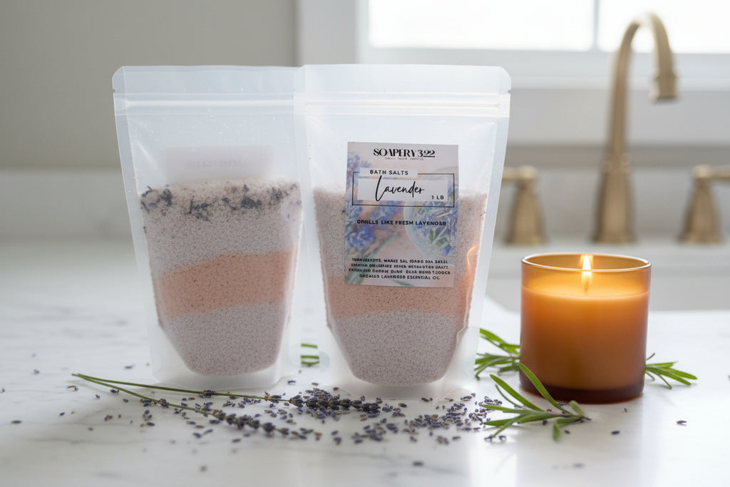 Lavender Scented Mineral Bath Salts