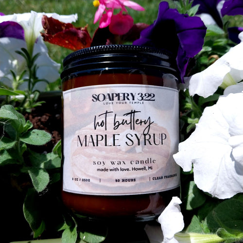 Buttery Maple Syrup Soy Candle