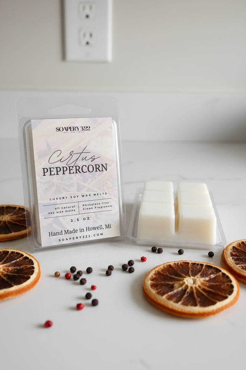 Citrus Peppercorn Soy Wax Melts