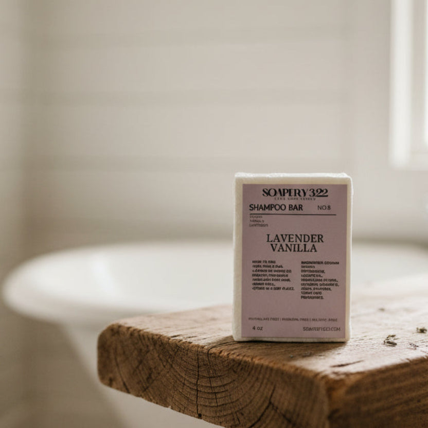 Lavender Vanilla Shampoo Bar