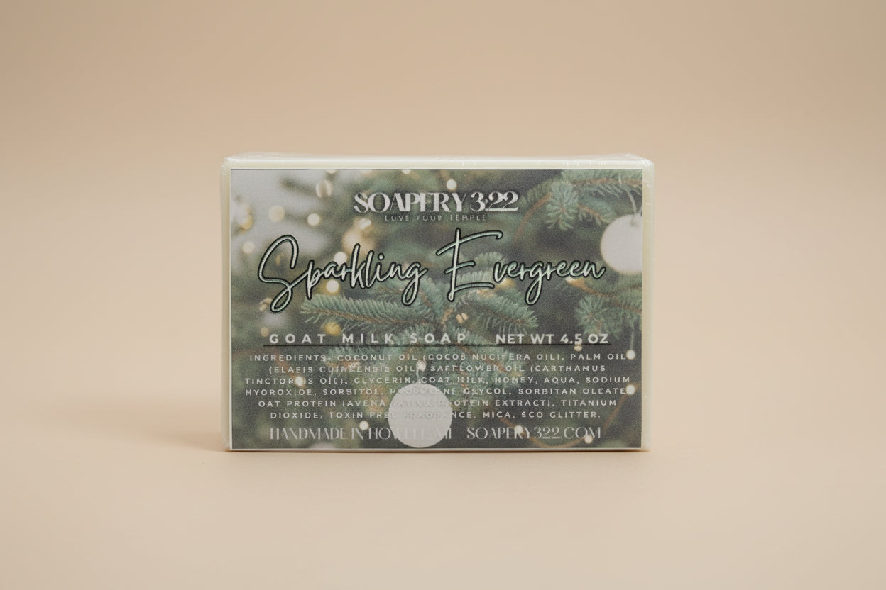 Sparkling Evergreen Soap