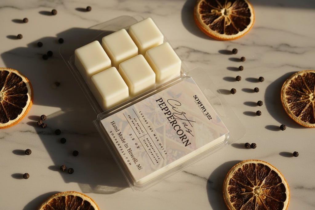 Citrus Peppercorn Soy Wax Melts