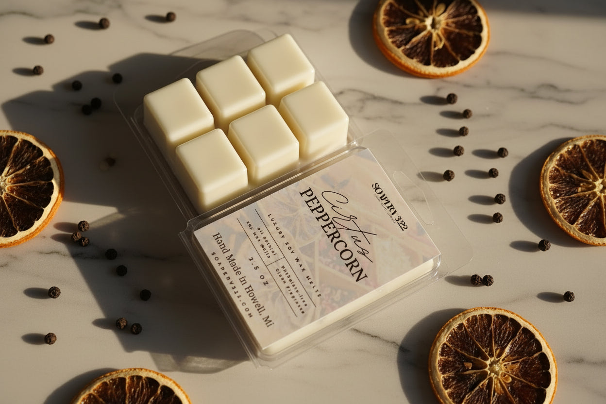 Citrus Peppercorn Soy Wax Melts