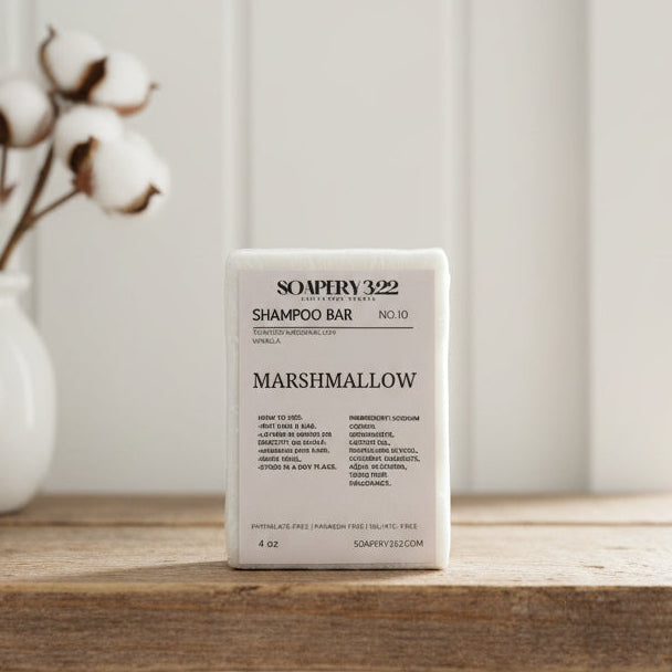 Marshmallow Shampoo Bar