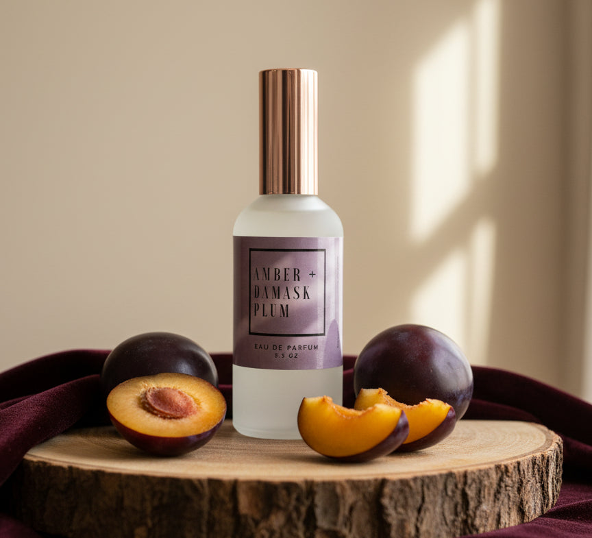 Amber + Damask Plum Perfume