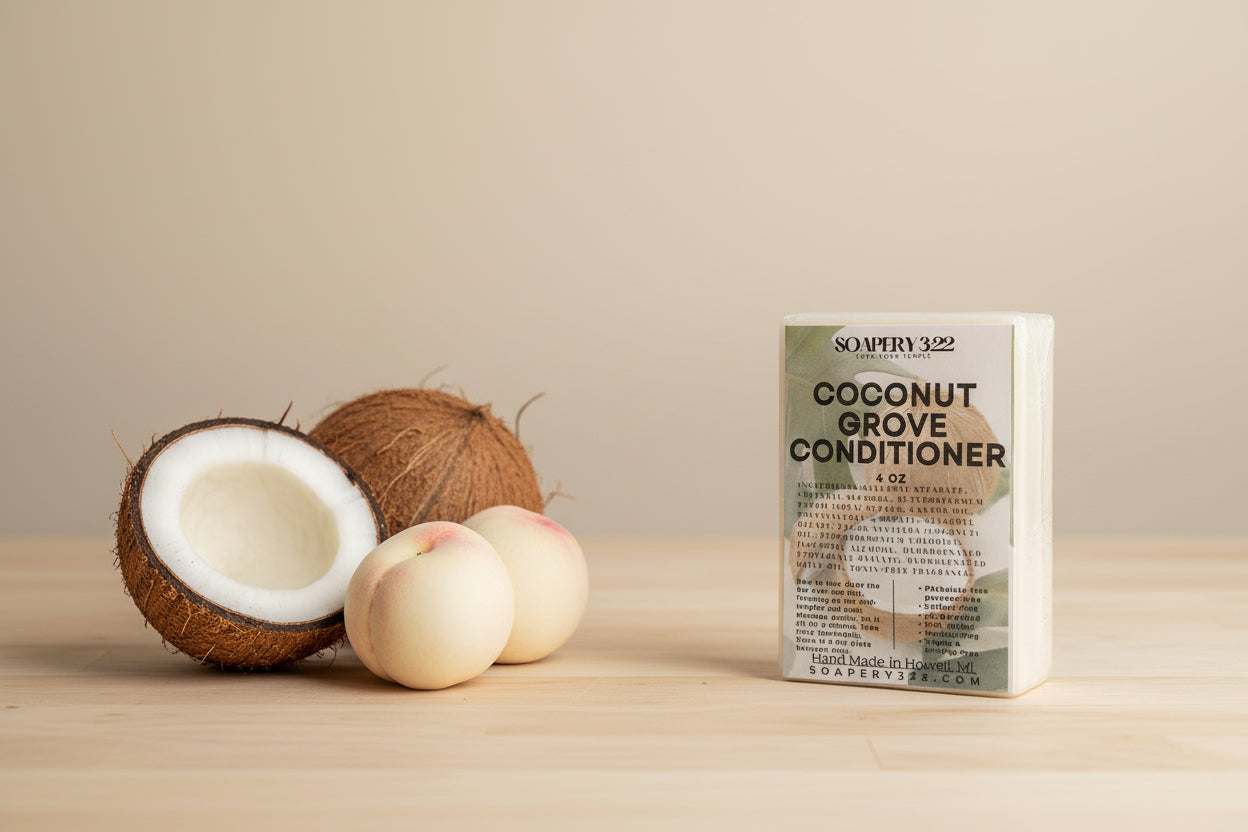 Coconut Grove Shampoo and Conditioner Bars
