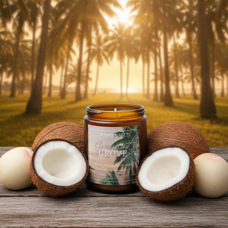 Coconut Grove Soy Candle