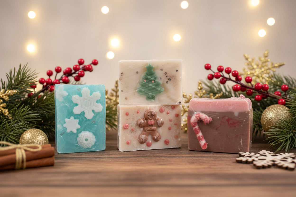 Christmas soap sets