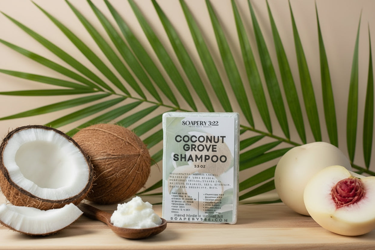 Coconut Grove Shampoo and Conditioner Bars