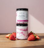 Bourbon Strawberry Vanilla Sugar Scrub