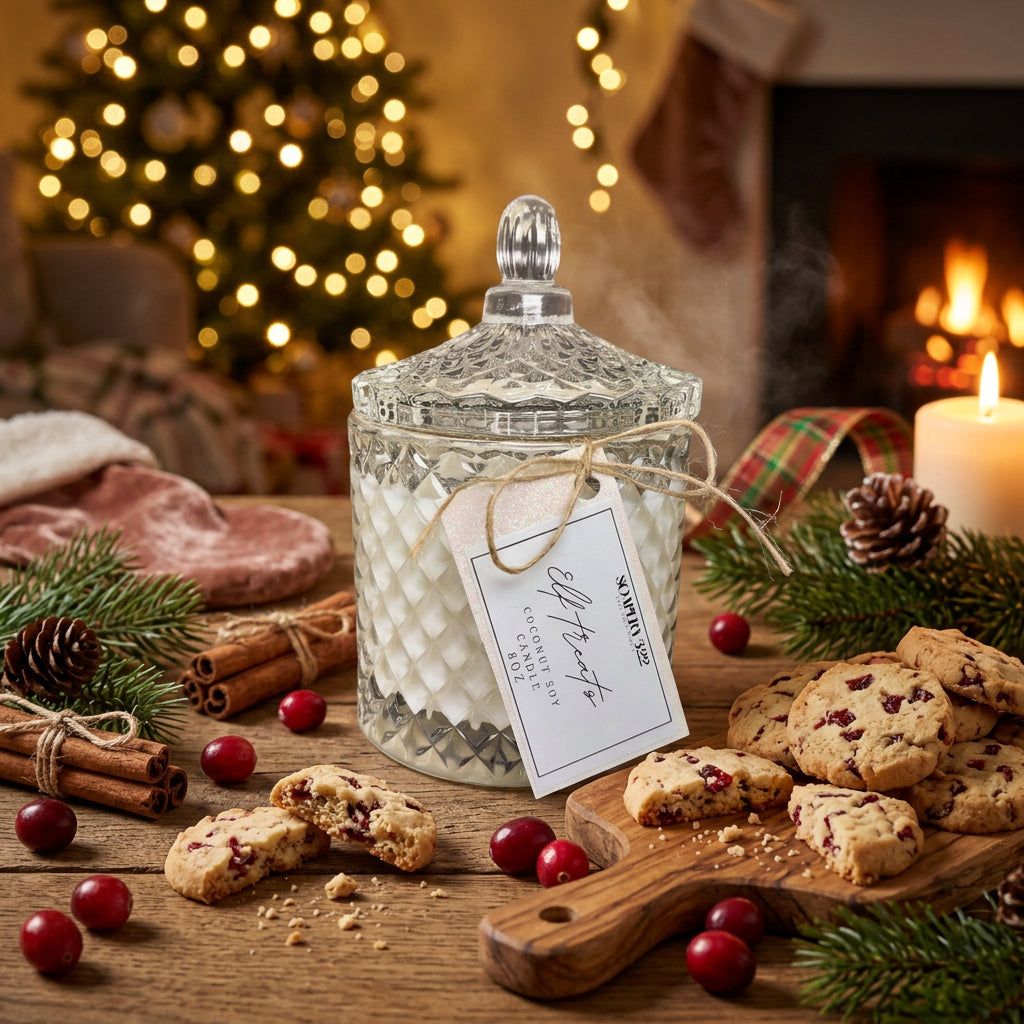 Elf Treats Candle