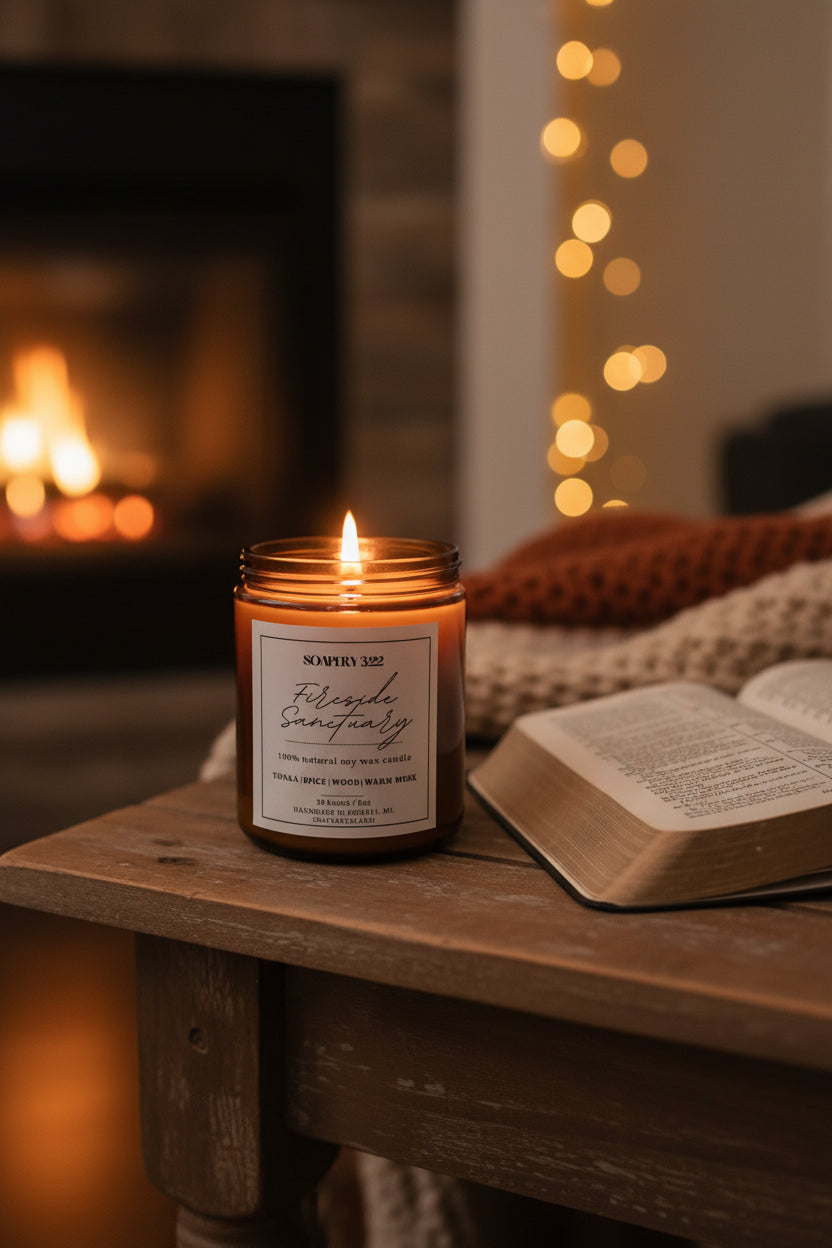 Fireside Sanctuary Soy Candle