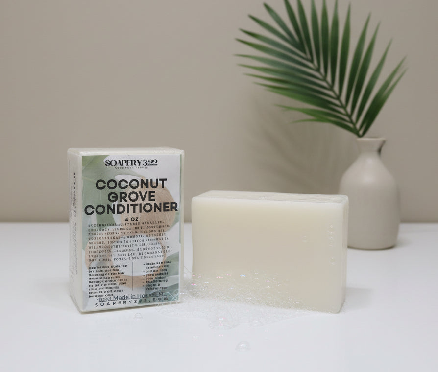 Coconut Grove Shampoo and Conditioner Bars