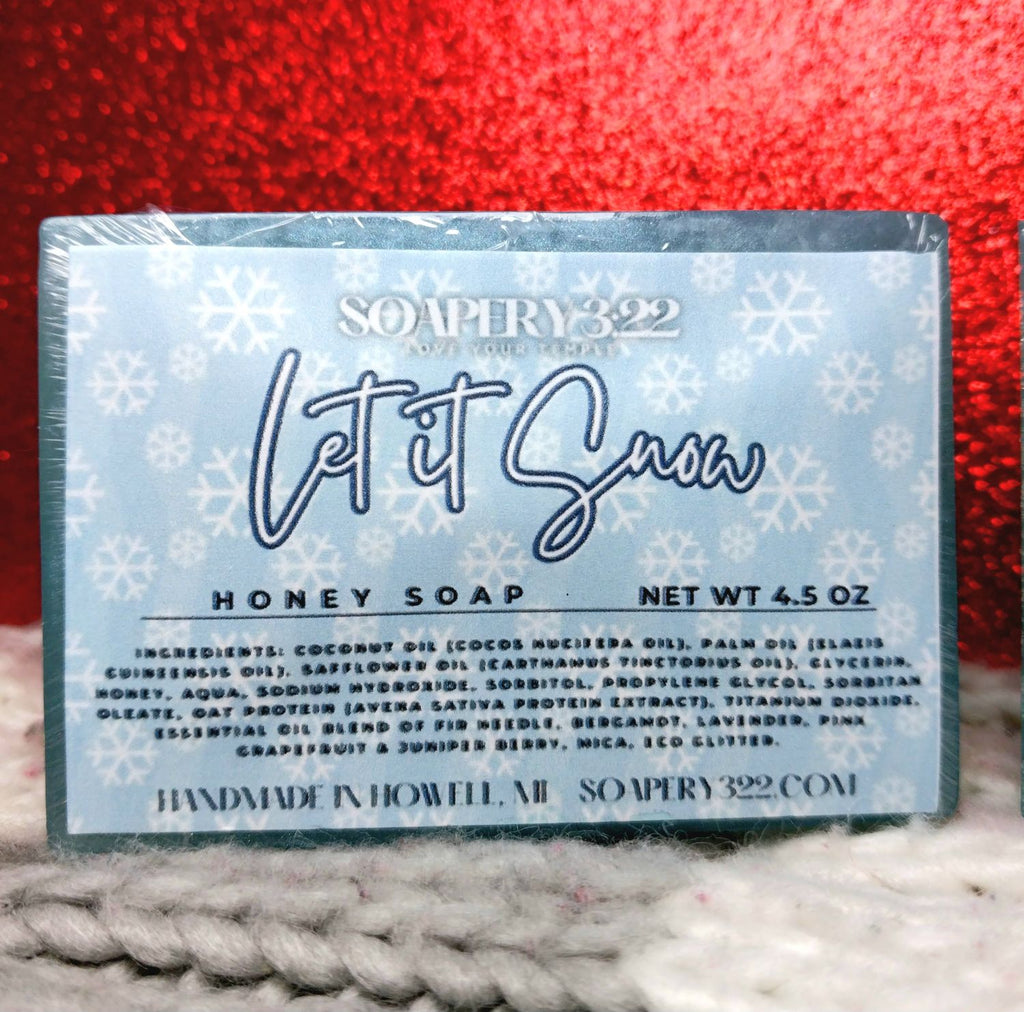 Let It Snow Soap