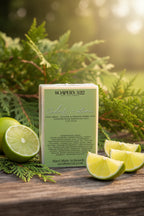 Lime & Cedar Goat Milk Tallow Soap