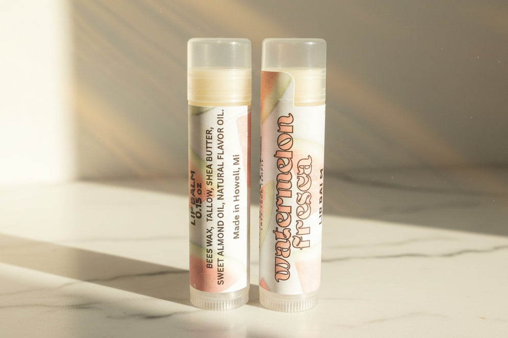 Watermelon Fresca Tallow Lip Balm