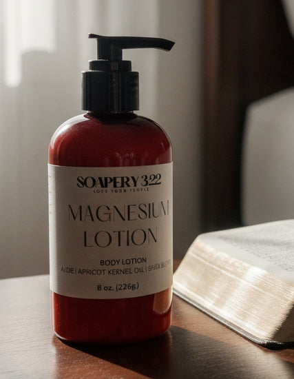 8 oz Lavender Magnesium Lotion