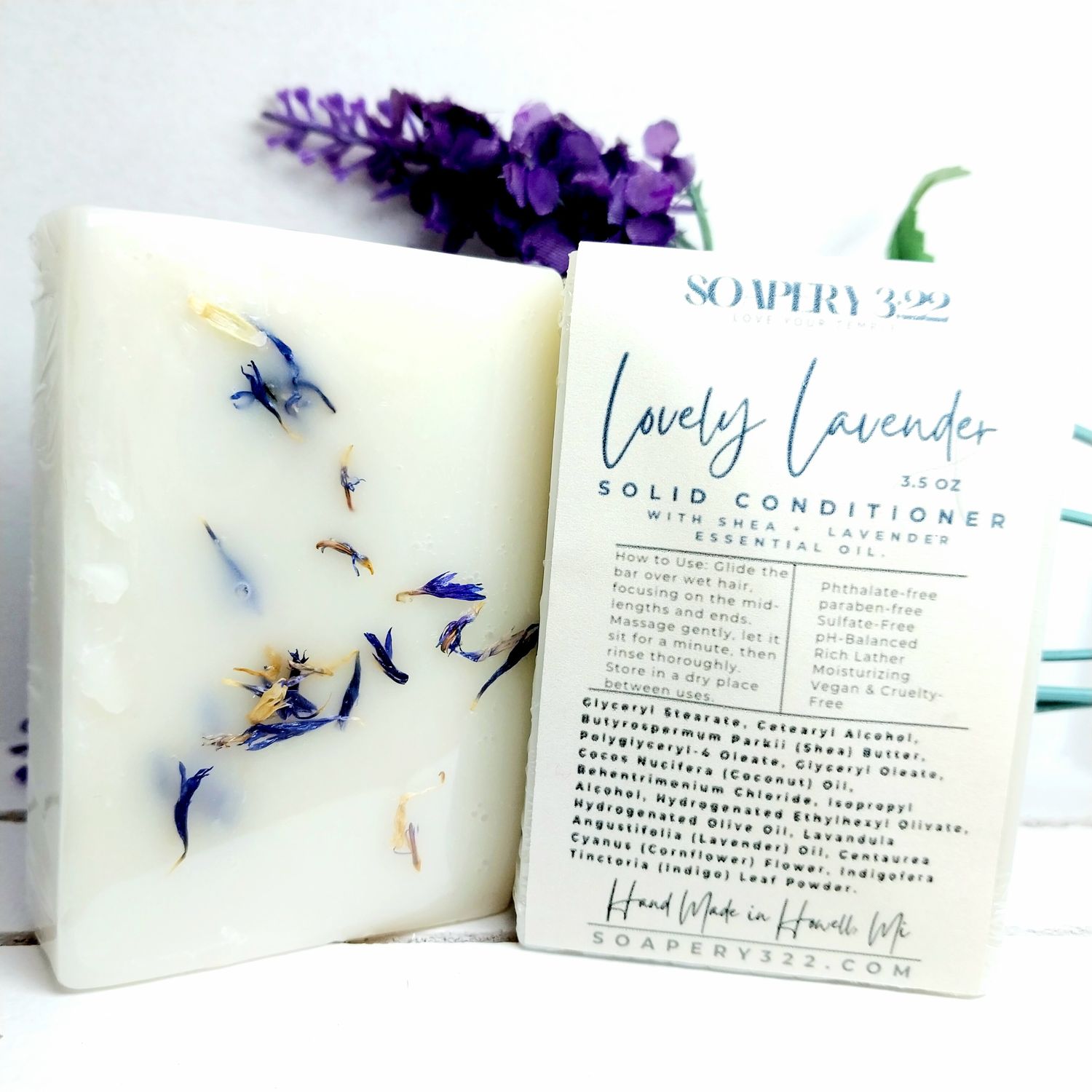 Lovely Lavender Shampoo/Conditioner Bars